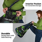 Personalized Canberra Raiders Grocery Bag Graffiti Grunge Abstract Urban Street Style Design