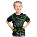 Personalized Canberra Raiders Kid T Shirt Graffiti Grunge Abstract Urban Street Style Design