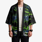 Personalized Canberra Raiders Kimono Graffiti Grunge Abstract Urban Street Style Design