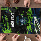 Personalized Canberra Raiders Puzzle Graffiti Grunge Abstract Urban Street Style Design