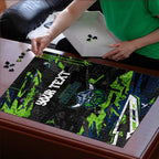 Personalized Canberra Raiders Puzzle Graffiti Grunge Abstract Urban Street Style Design