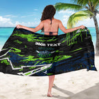 Personalized Canberra Raiders Sarong Graffiti Grunge Abstract Urban Street Style Design