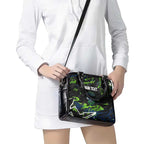 Personalized Canberra Raiders Shoulder Handbag Graffiti Grunge Abstract Urban Street Style Design