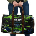 Personalized Canberra Raiders Travel Bag Graffiti Grunge Abstract Urban Street Style Design