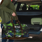 Personalized Canberra Raiders Travel Bag Graffiti Grunge Abstract Urban Street Style Design
