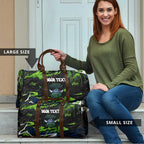 Personalized Canberra Raiders Travel Bag Graffiti Grunge Abstract Urban Street Style Design