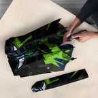 Personalized Canberra Raiders Umbrella Graffiti Grunge Abstract Urban Street Style Design