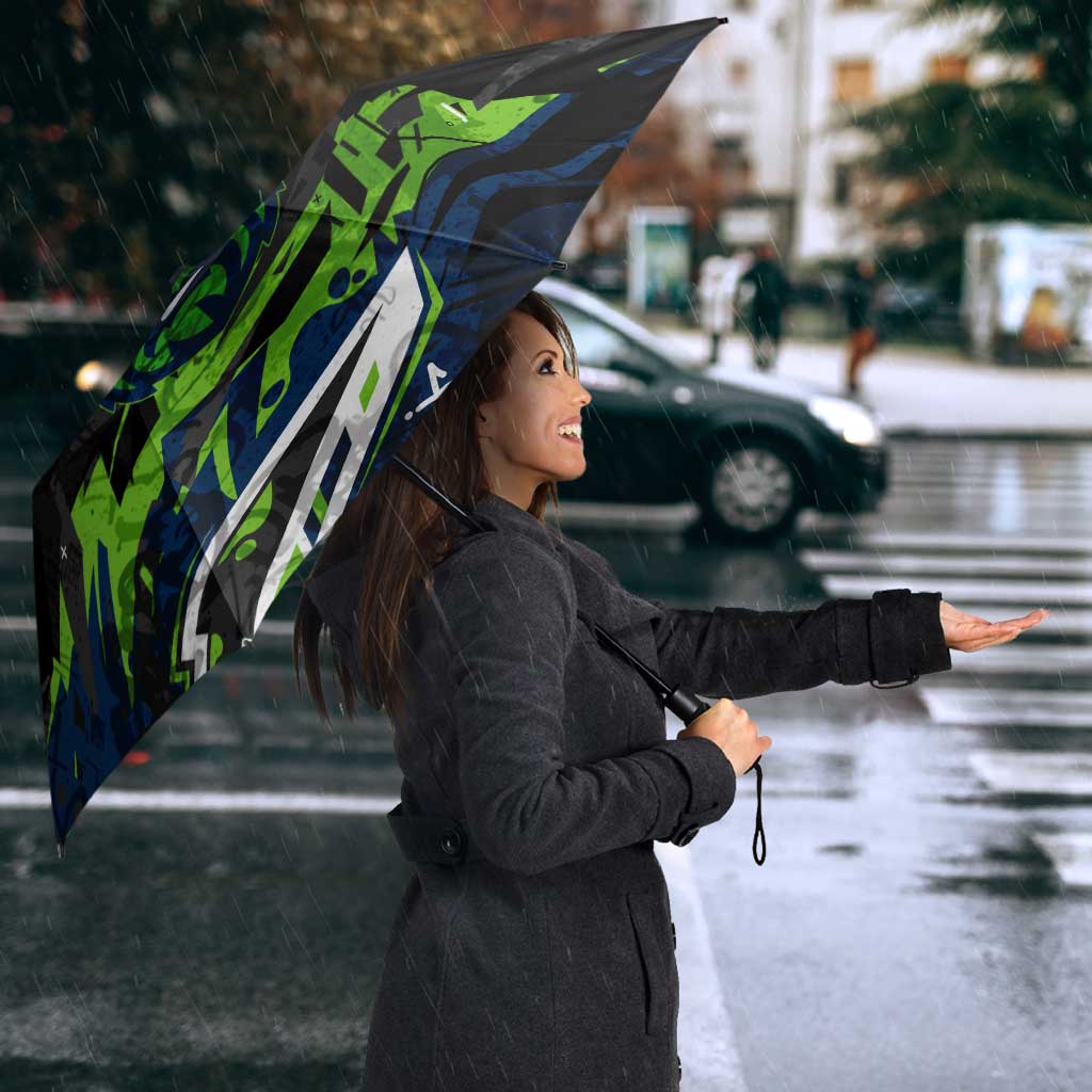 Personalized Canberra Raiders Umbrella Graffiti Grunge Abstract Urban Street Style Design