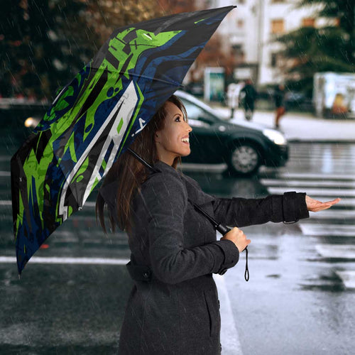 Personalized Canberra Raiders Umbrella Graffiti Grunge Abstract Urban Street Style Design