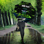Personalized Canberra Raiders Umbrella Graffiti Grunge Abstract Urban Street Style Design