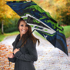 Personalized Canberra Raiders Umbrella Graffiti Grunge Abstract Urban Street Style Design