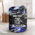 Personalized Canterbury-Bankstown Bulldogs Laundry Basket Graffiti Grunge Abstract Urban Street Style Design