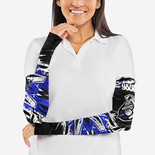 Personalized Canterbury-Bankstown Bulldogs Arm Sleeves Graffiti Grunge Abstract Urban Street Style Design