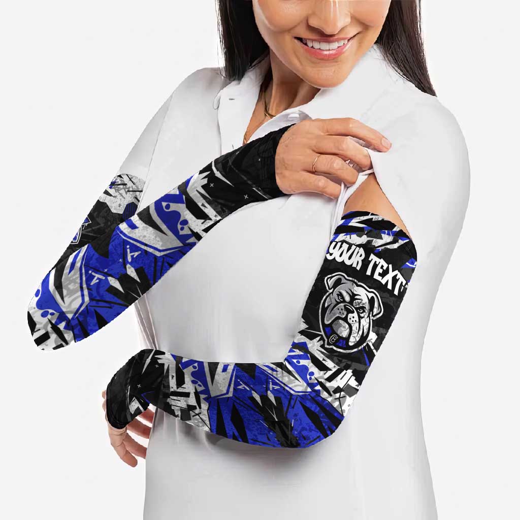 Personalized Canterbury-Bankstown Bulldogs Arm Sleeves Graffiti Grunge Abstract Urban Street Style Design