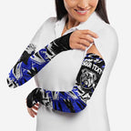 Personalized Canterbury-Bankstown Bulldogs Arm Sleeves Graffiti Grunge Abstract Urban Street Style Design