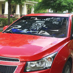 Personalized Canterbury-Bankstown Bulldogs Auto Sun Shade Graffiti Grunge Abstract Urban Street Style Design