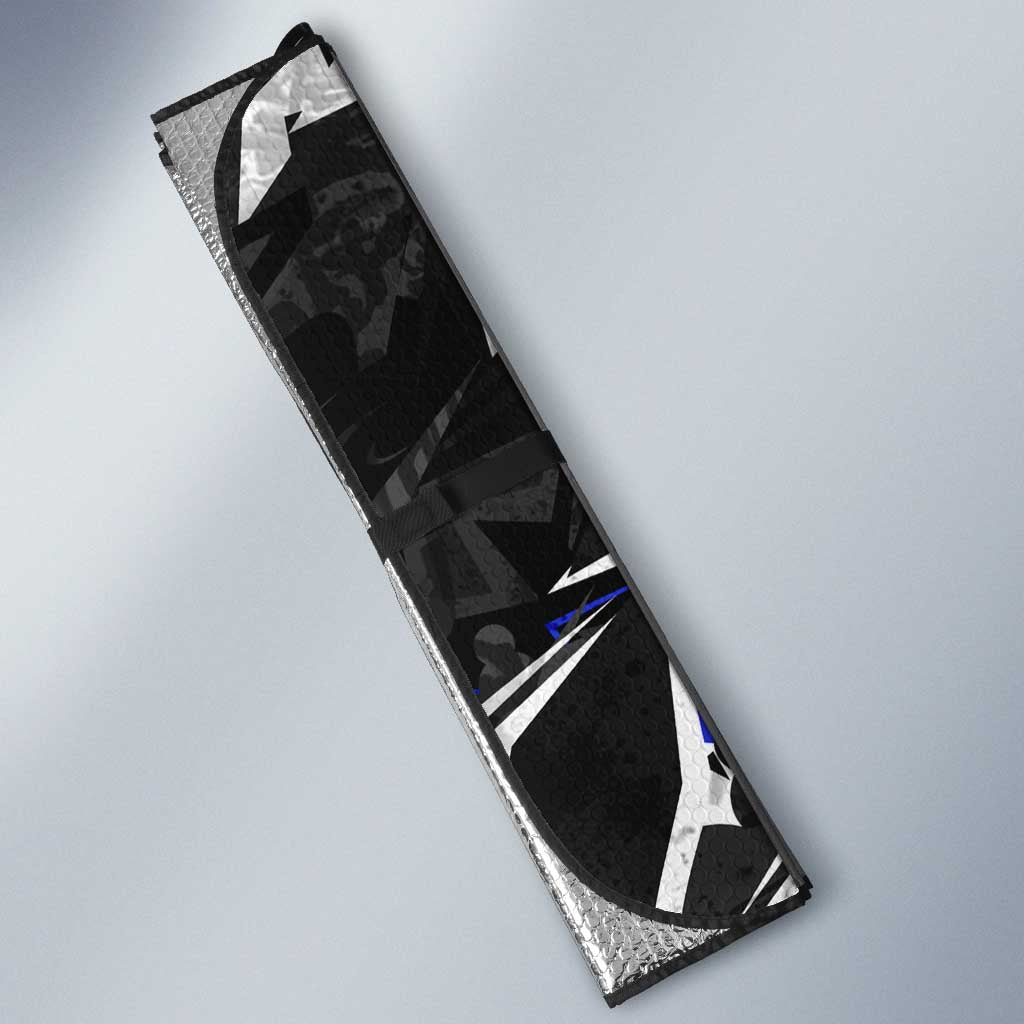 Personalized Canterbury-Bankstown Bulldogs Auto Sun Shade Graffiti Grunge Abstract Urban Street Style Design