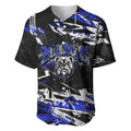 Personalized Canterbury-Bankstown Bulldogs Baseball Jersey Graffiti Grunge Abstract Urban Street Style Design
