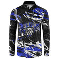 Personalized Canterbury-Bankstown Bulldogs Button Sweatshirt Graffiti Grunge Abstract Urban Street Style Design