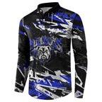 Personalized Canterbury-Bankstown Bulldogs Button Sweatshirt Graffiti Grunge Abstract Urban Street Style Design