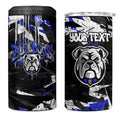Personalized Canterbury-Bankstown Bulldogs 4 in 1 Can Cooler Tumbler Graffiti Grunge Abstract Urban Street Style Design