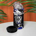 Personalized Canterbury-Bankstown Bulldogs 4 in 1 Can Cooler Tumbler Graffiti Grunge Abstract Urban Street Style Design