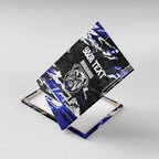 Personalized Canterbury-Bankstown Bulldogs Canvas Wall Art Graffiti Grunge Abstract Urban Street Style Design