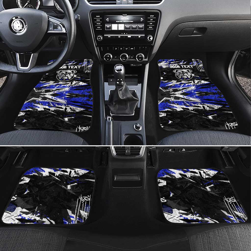 Personalized Canterbury-Bankstown Bulldogs Car Mats Graffiti Grunge Abstract Urban Street Style Design