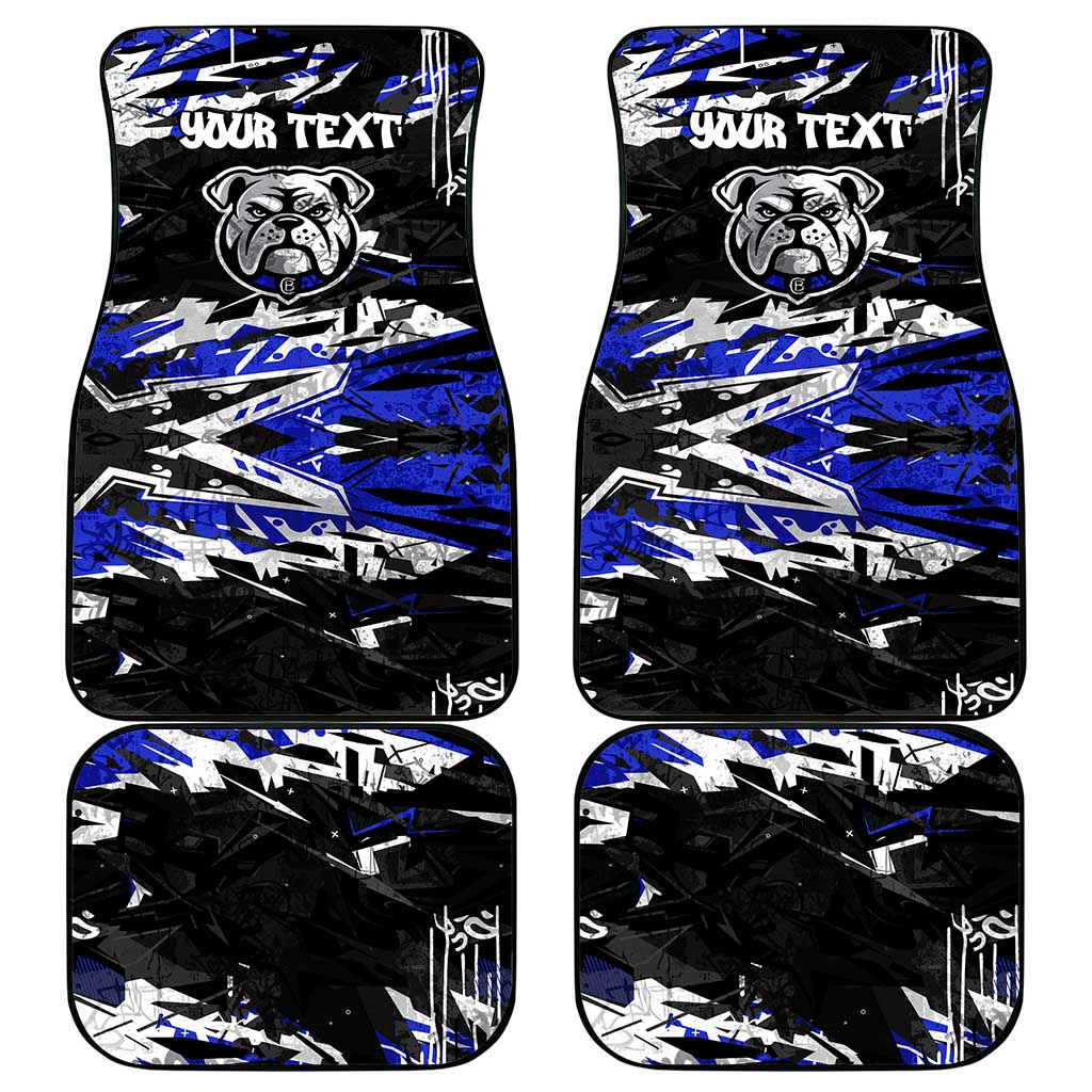 Personalized Canterbury-Bankstown Bulldogs Car Mats Graffiti Grunge Abstract Urban Street Style Design