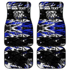 Personalized Canterbury-Bankstown Bulldogs Car Mats Graffiti Grunge Abstract Urban Street Style Design
