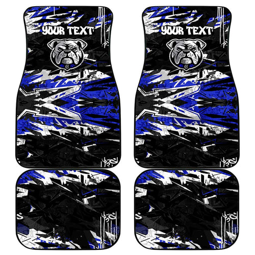 Personalized Canterbury-Bankstown Bulldogs Car Mats Graffiti Grunge Abstract Urban Street Style Design