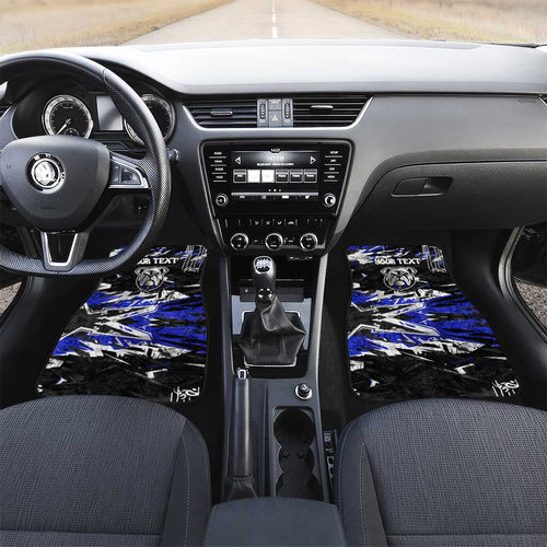 Personalized Canterbury-Bankstown Bulldogs Car Mats Graffiti Grunge Abstract Urban Street Style Design
