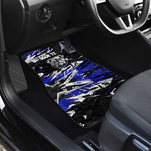 Personalized Canterbury-Bankstown Bulldogs Car Mats Graffiti Grunge Abstract Urban Street Style Design