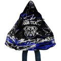 Personalized Canterbury-Bankstown Bulldogs Cloak Graffiti Grunge Abstract Urban Street Style Design