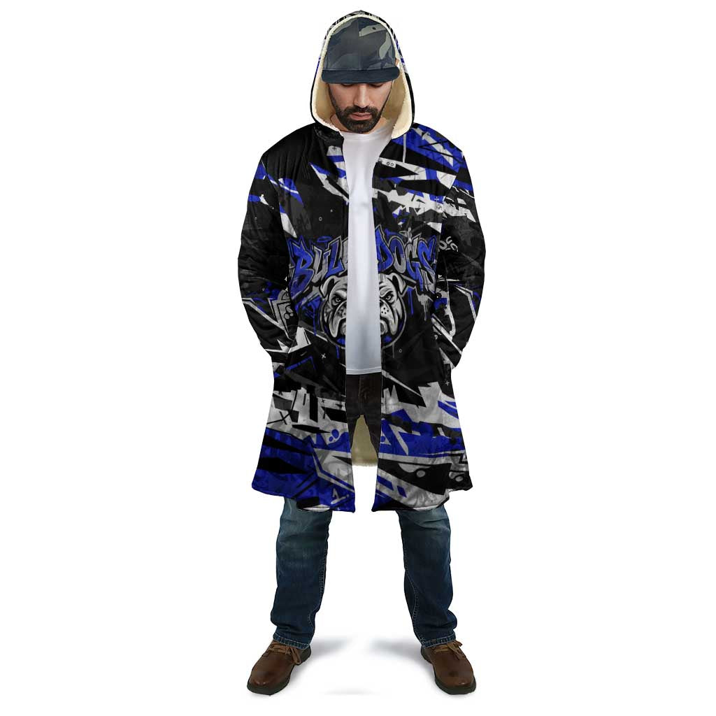Personalized Canterbury-Bankstown Bulldogs Cloak Graffiti Grunge Abstract Urban Street Style Design