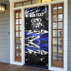 Personalized Canterbury-Bankstown Bulldogs Door Cover Graffiti Grunge Abstract Urban Street Style Design