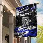 Personalized Canterbury-Bankstown Bulldogs Garden Flag Graffiti Grunge Abstract Urban Street Style Design