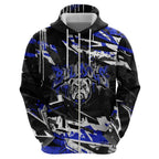 Personalized Canterbury-Bankstown Bulldogs Hoodie Graffiti Grunge Abstract Urban Street Style Design
