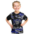 Personalized Canterbury-Bankstown Bulldogs Kid T Shirt Graffiti Grunge Abstract Urban Street Style Design