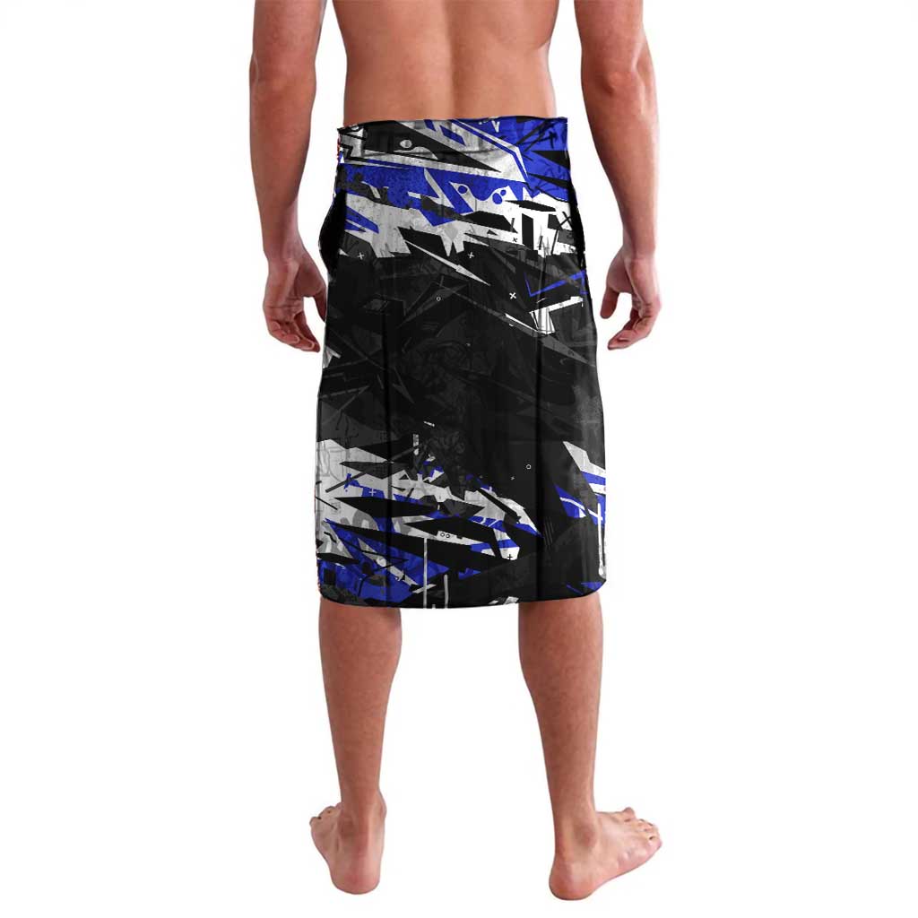Personalized Canterbury-Bankstown Bulldogs Lavalava Graffiti Grunge Abstract Urban Street Style Design