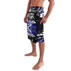 Personalized Canterbury-Bankstown Bulldogs Lavalava Graffiti Grunge Abstract Urban Street Style Design