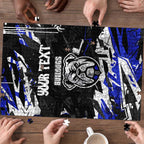 Personalized Canterbury-Bankstown Bulldogs Puzzle Graffiti Grunge Abstract Urban Street Style Design