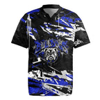 Personalized Canterbury-Bankstown Bulldogs Rugby Jersey Graffiti Grunge Abstract Urban Street Style Design