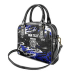 Personalized Canterbury-Bankstown Bulldogs Shoulder Handbag Graffiti Grunge Abstract Urban Street Style Design