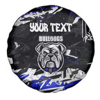 Personalized Canterbury-Bankstown Bulldogs Spare Tire Cover Graffiti Grunge Abstract Urban Street Style Design