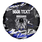 Personalized Canterbury-Bankstown Bulldogs Spare Tire Cover Graffiti Grunge Abstract Urban Street Style Design