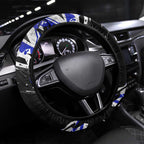 Canterbury-Bankstown Bulldogs Steering Wheel Cover Graffiti Grunge Abstract Urban Street Style Design