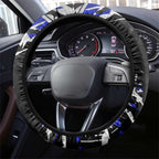 Canterbury-Bankstown Bulldogs Steering Wheel Cover Graffiti Grunge Abstract Urban Street Style Design