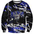 Personalized Canterbury-Bankstown Bulldogs Sweatshirt Graffiti Grunge Abstract Urban Street Style Design