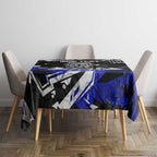 Personalized Canterbury-Bankstown Bulldogs Tablecloth Graffiti Grunge Abstract Urban Street Style Design